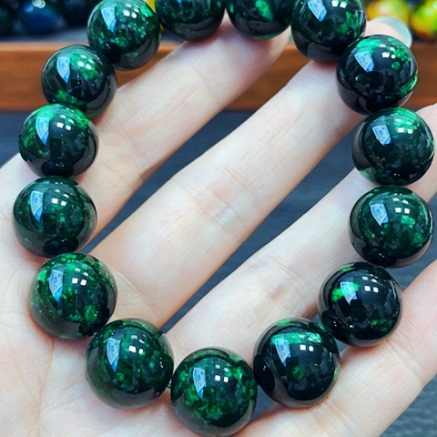 手饰玛瑙未镶嵌绿龙醇14