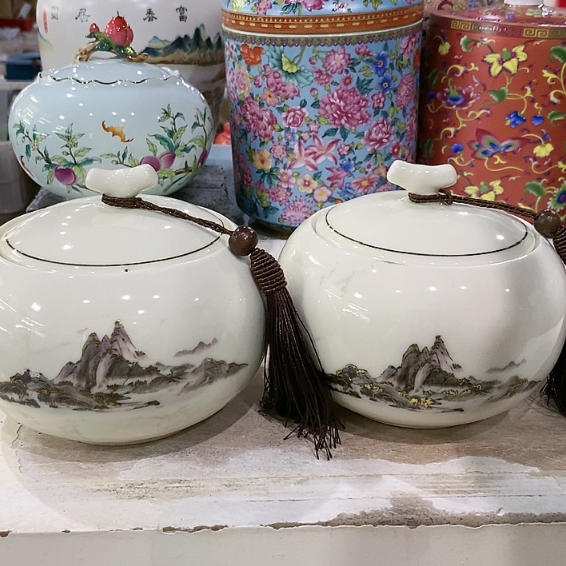 【闪购商品】罐陶瓷茶叶罐密封罐