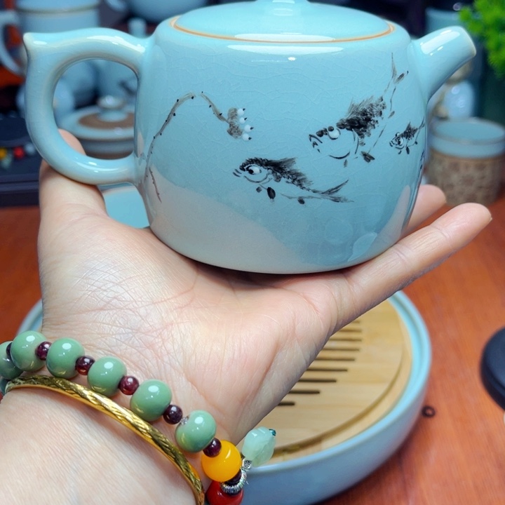 【闪购商品】今晚高品壶专场，天青壶