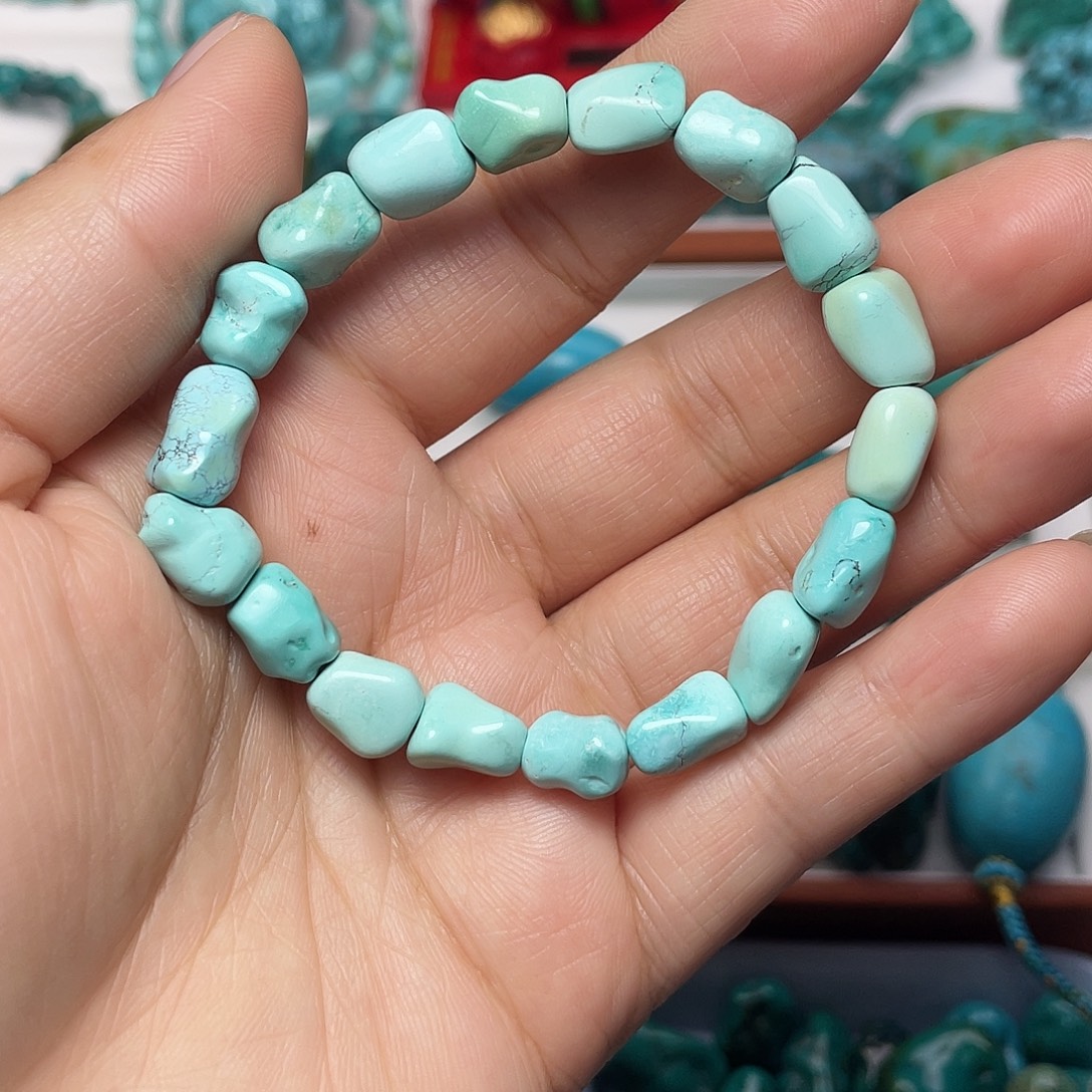 绿松石未镶嵌手链