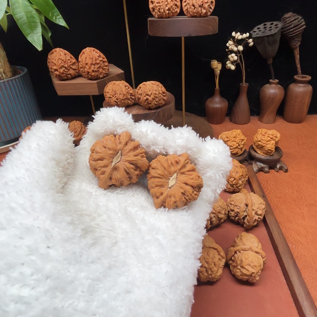 小***。核桃手串/手链密纹