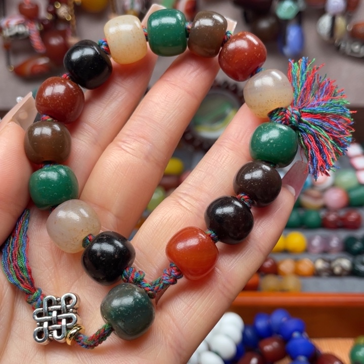 玛瑙/玉髓手链未镶嵌