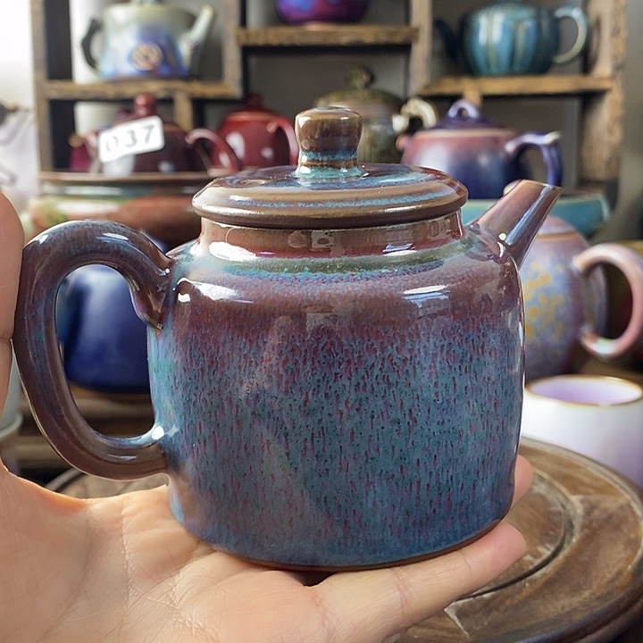 牢*中国神后钧瓷茶具
