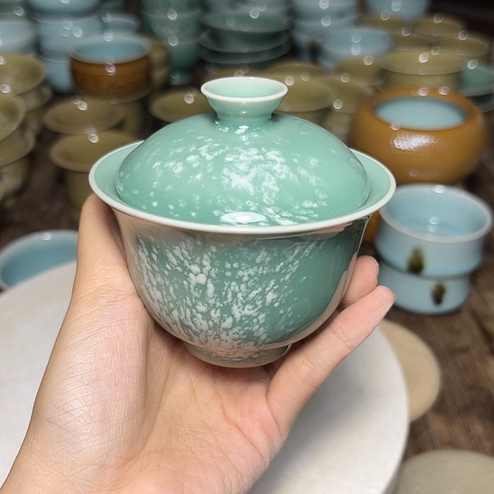 小米茶器龙泉云间青瓷