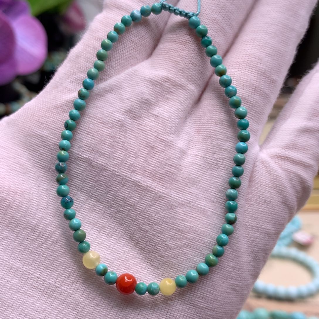 绿松石未镶嵌配饰