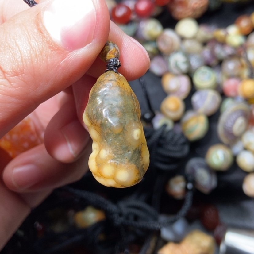 【闪购商品】玛瑙/玉髓项圈合金李*追