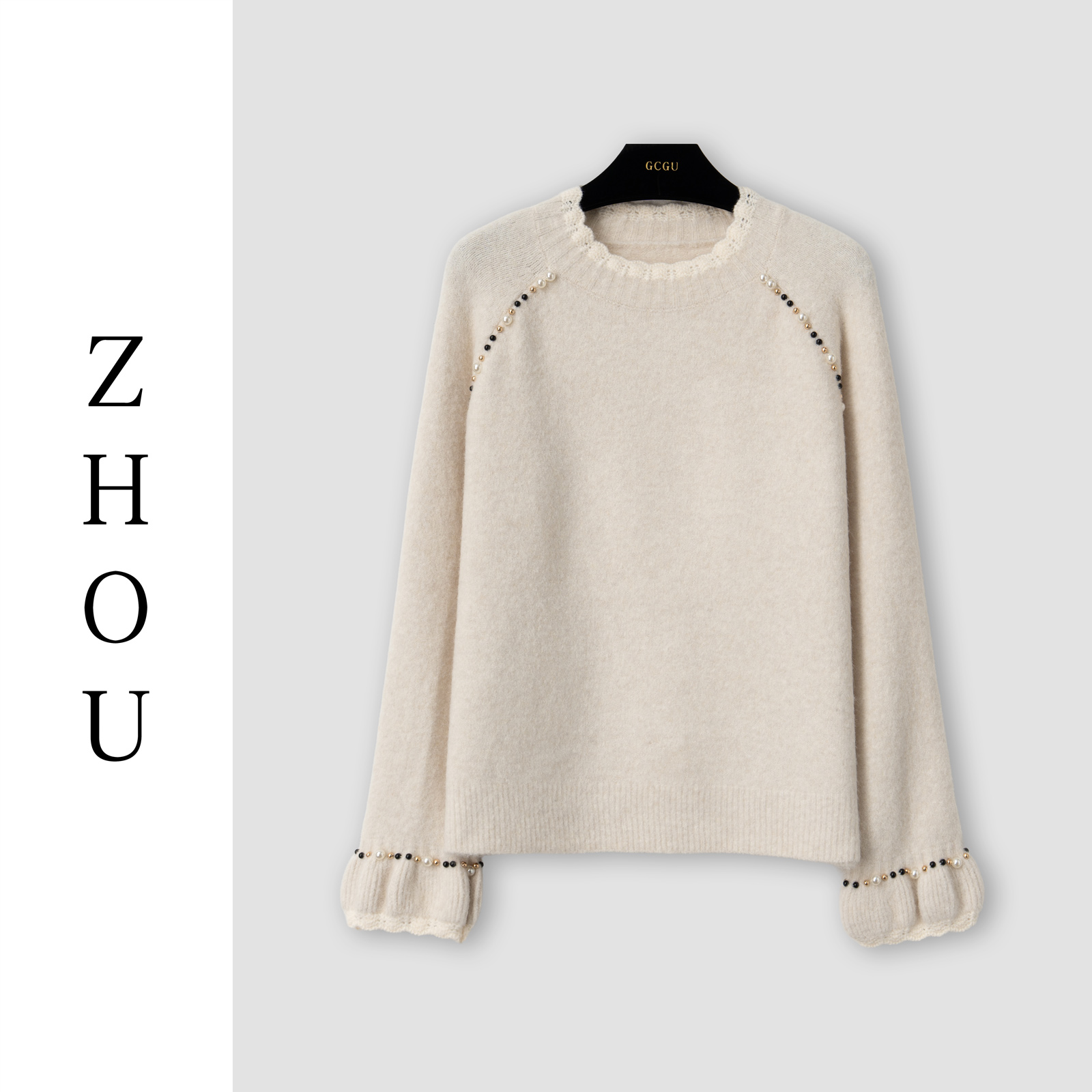 （周哥甄选）白色上衣-32221