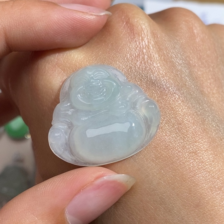 翡翠颈饰18K金镶嵌…