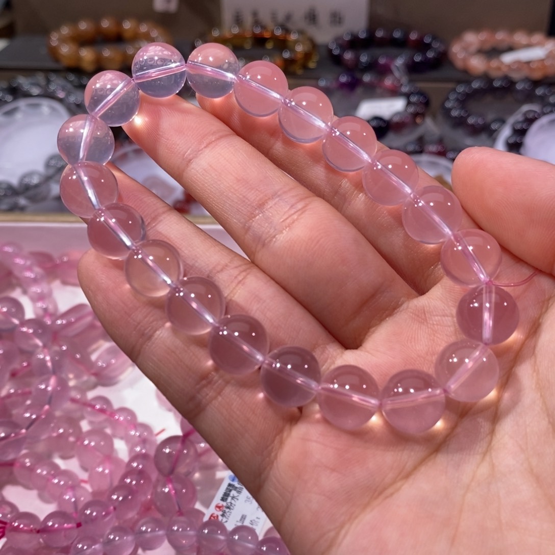水晶手链未镶嵌马粉10+
