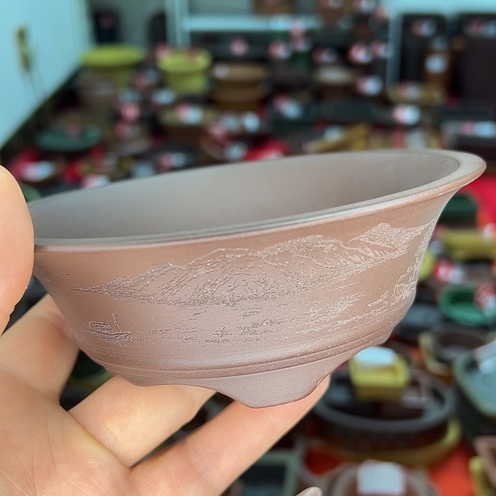 花盆紫砂小花盆雅致