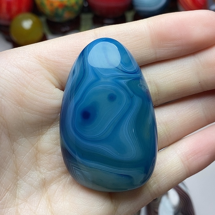 玛瑙/玉髓未镶嵌吊坠(不含链)