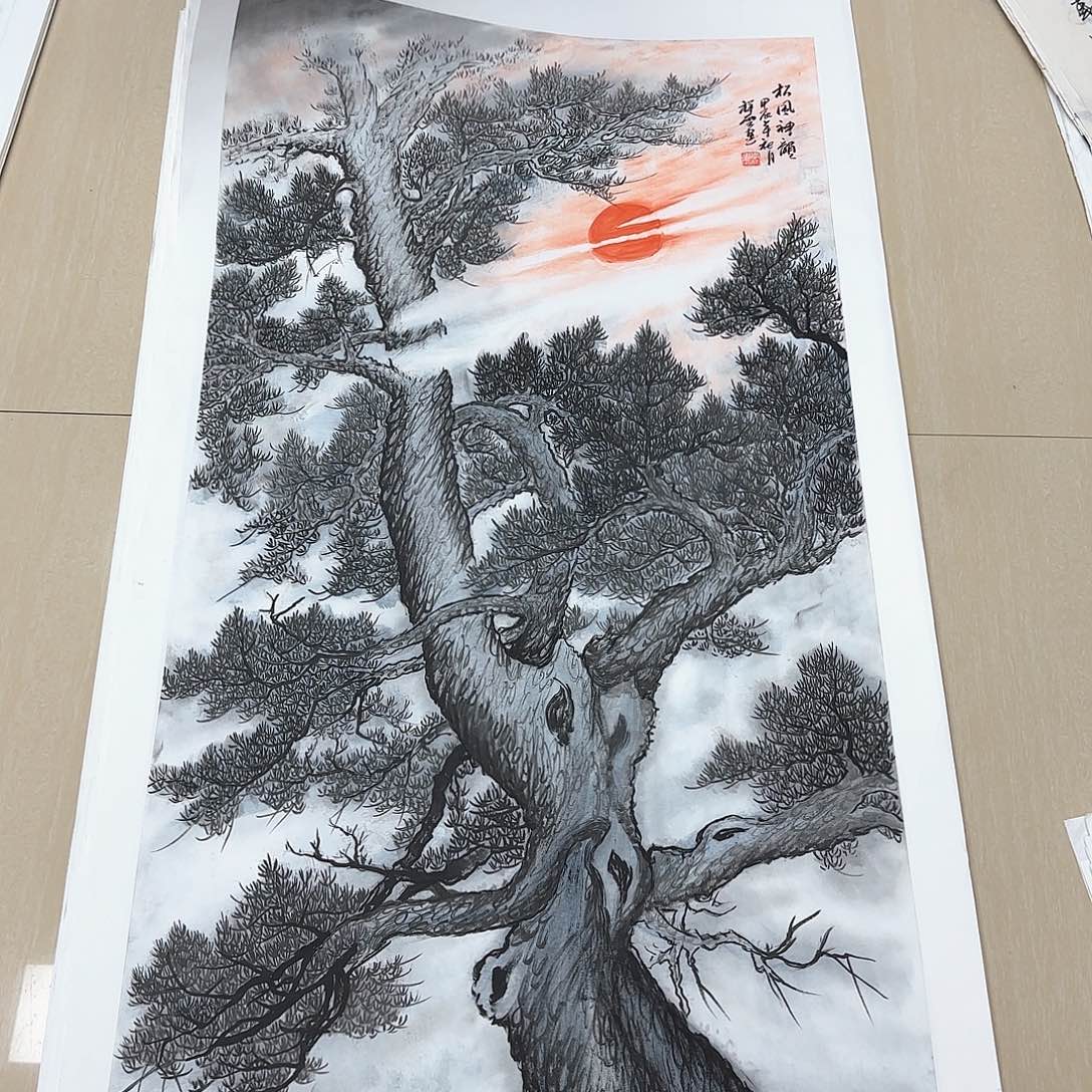 国画国画作品入选