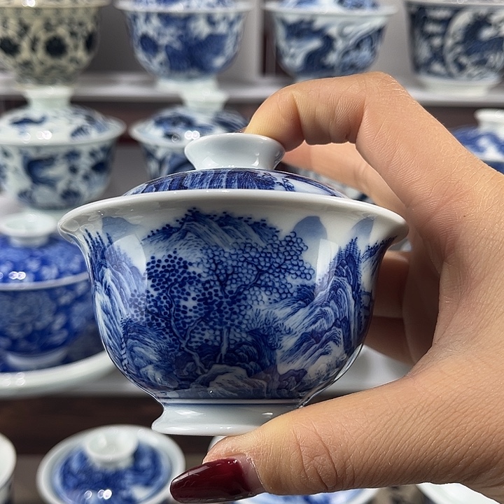 景德镇溪山绘手工制作