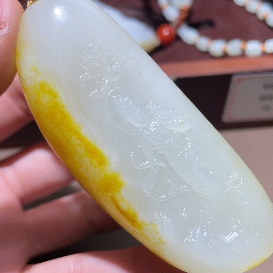 和田玉颈饰未镶嵌东*Z6