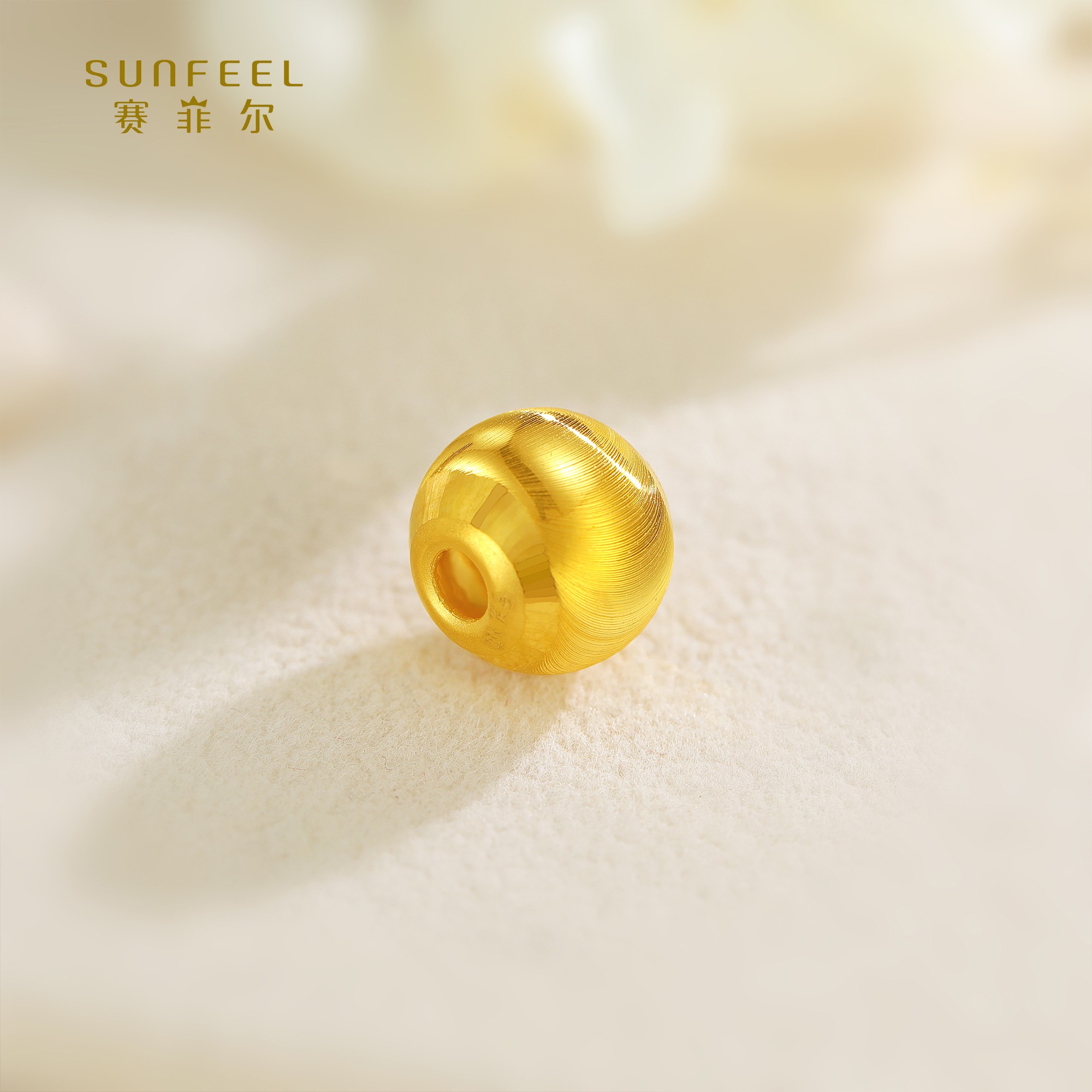 SUNFEEL/赛菲尔【二十七店】足金5D猫眼珠吊坠DYD000269