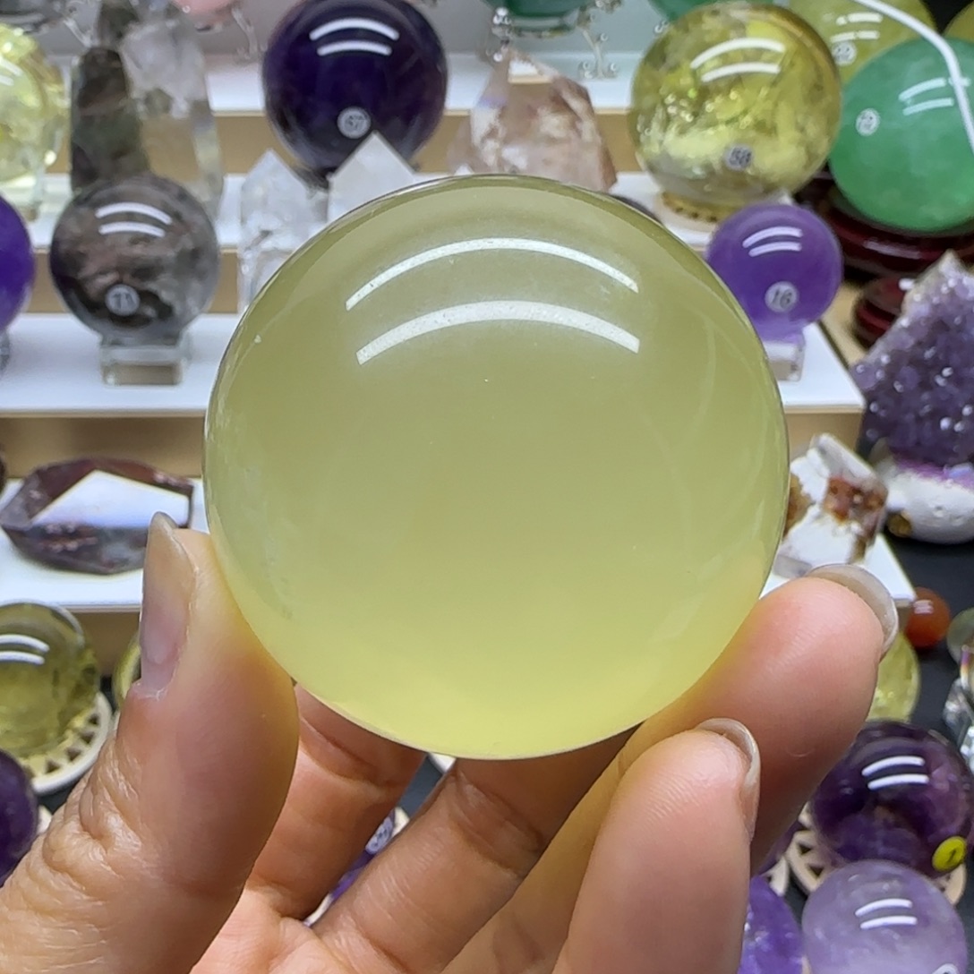 水晶珠宝半成品未镶嵌50mm