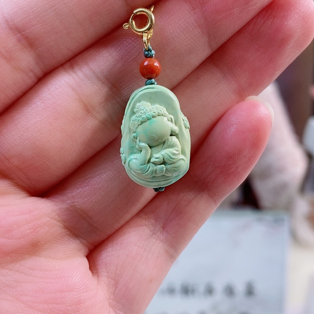 未镶嵌绿松石珠宝奇石