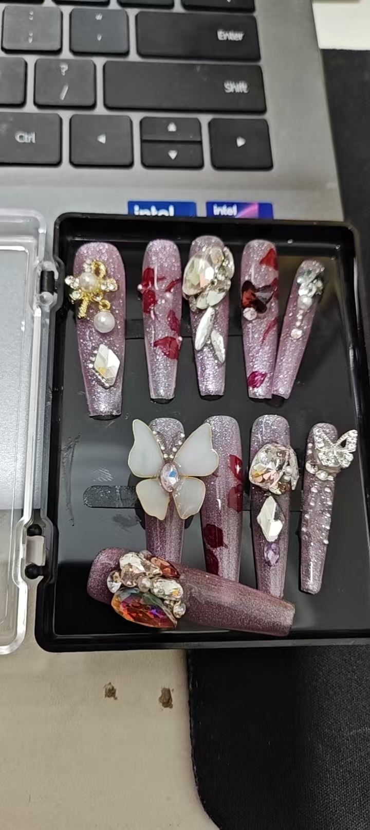 姚奈儿穿戴甲高级孤品219