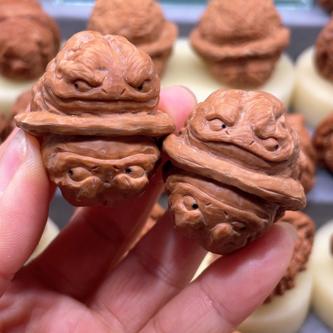 核桃手串/手链金蝉蛤蟆头