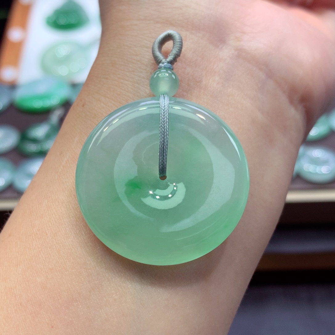 颈饰未镶嵌翡翠13尺寸31.9*5.9