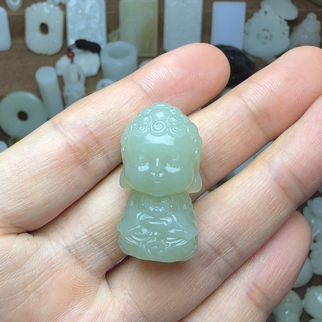 和田玉挂件未镶嵌