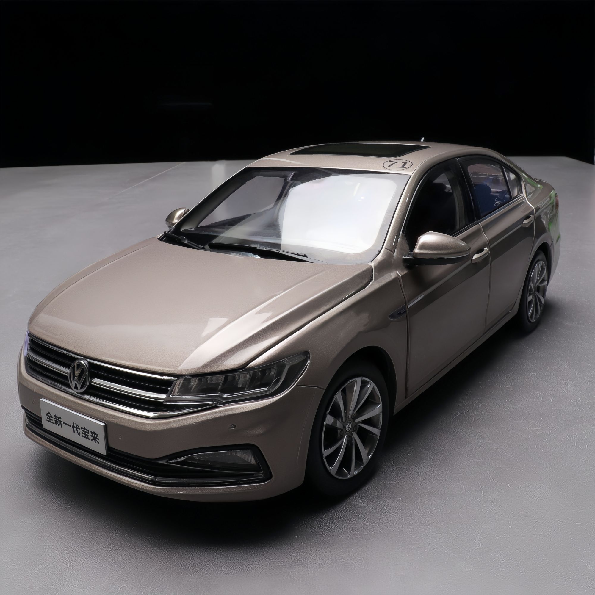 宝来 合金 仿真汽车模型18比例