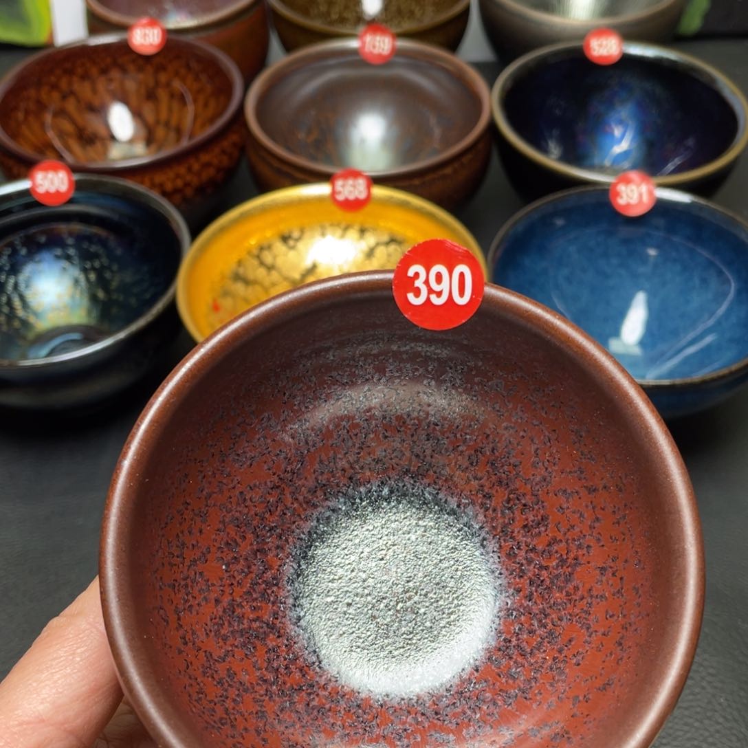茶盏390 建窑建盏茶盏
