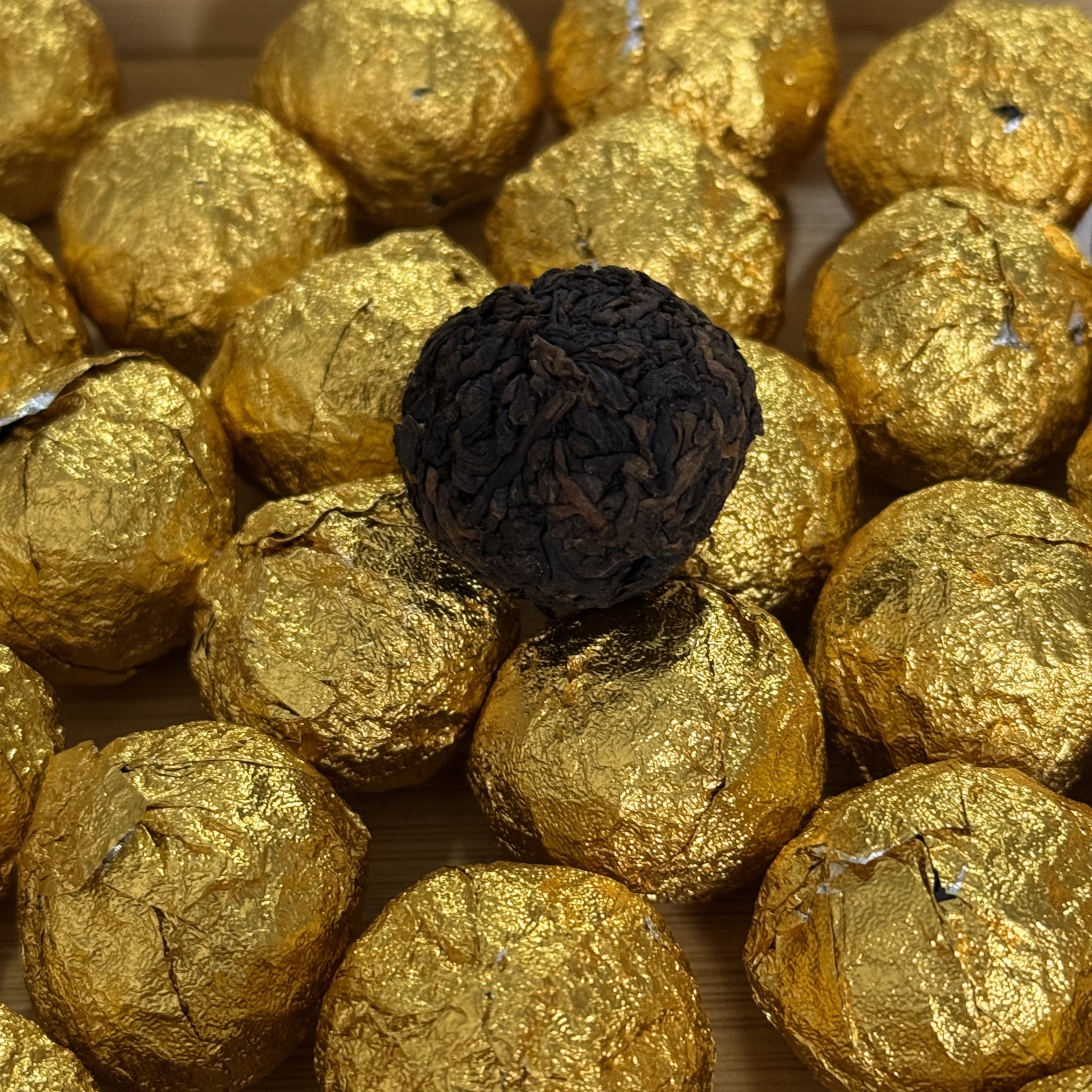 【正炁堂】布朗山古树熟茶龙珠8克*29颗（带茶样）