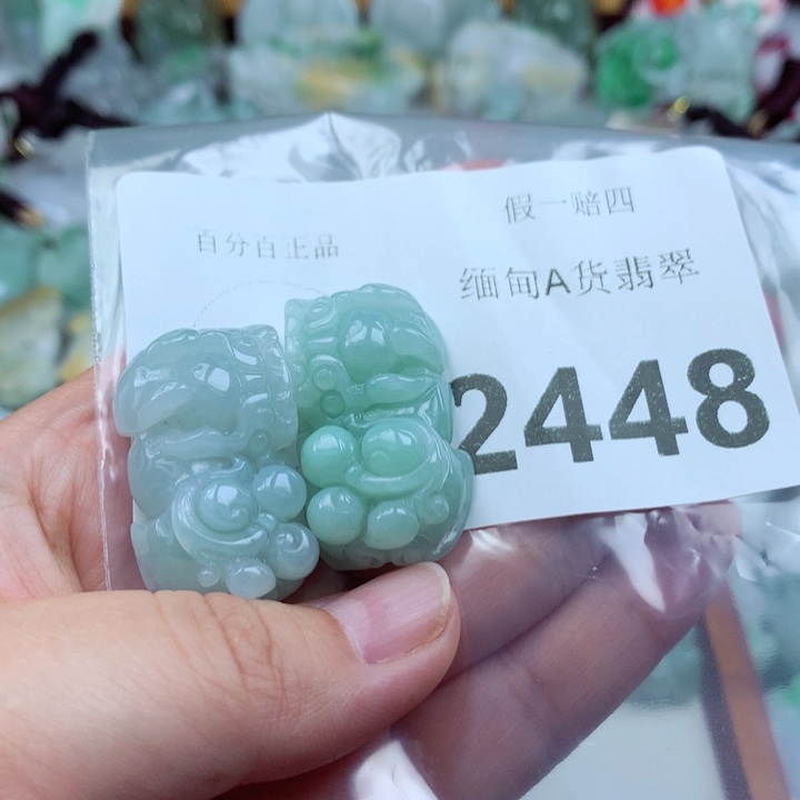 鹭***女吊坠(不含链)未镶嵌翡翠