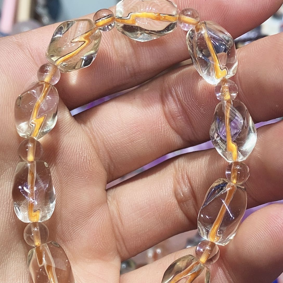 水晶手链未镶嵌晨曦水晶45