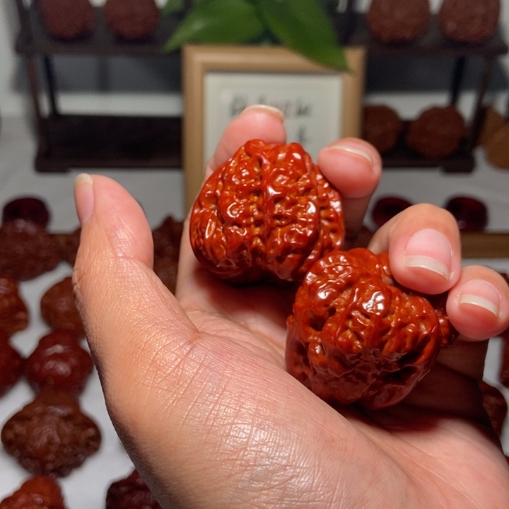 止***語吊坠文玩核桃蛤蟆头