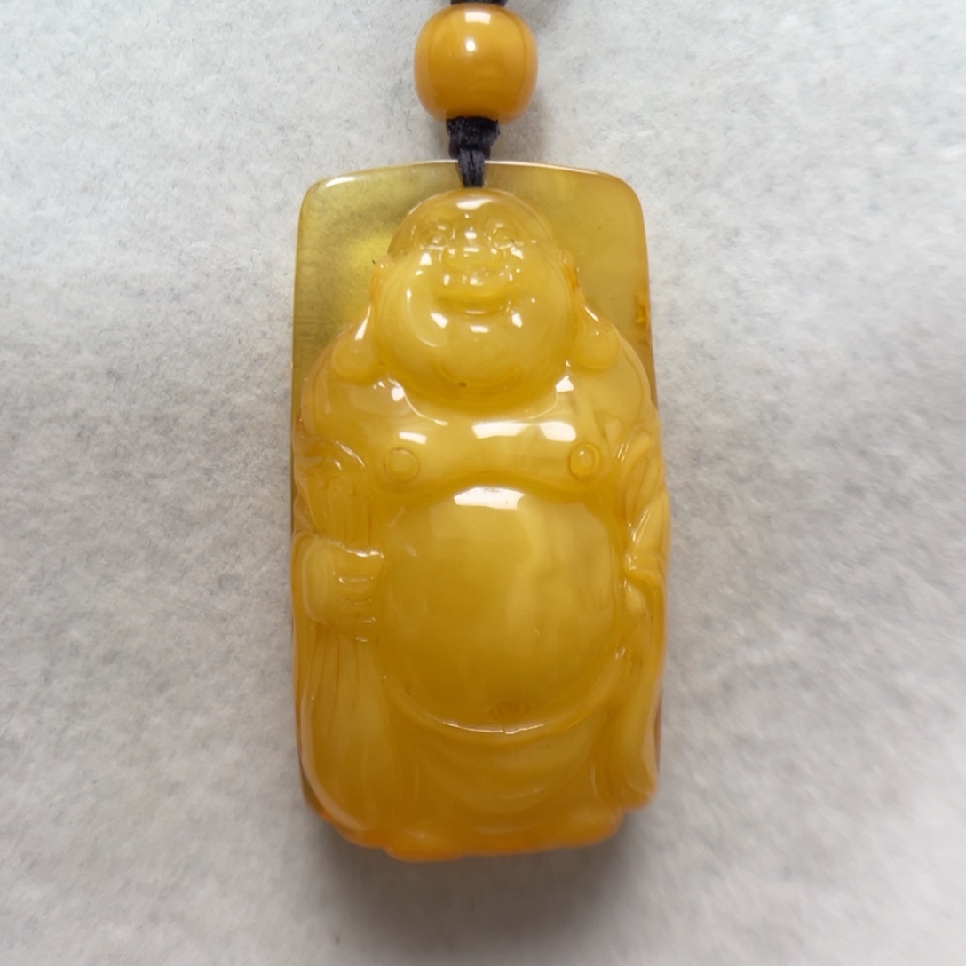 蜜蜡未镶嵌颈饰蜜蜡