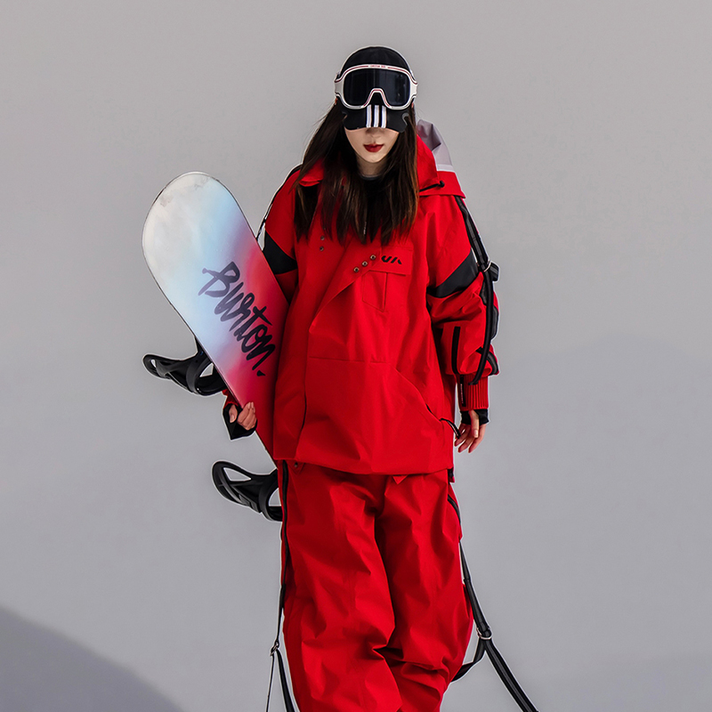 AX-锦衣卫男单板雪服套装女雪服防水耐磨透气防风加厚保暖