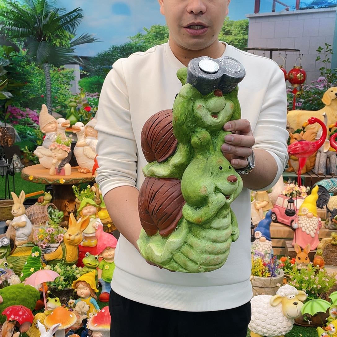 红陶花园庭院摆件
