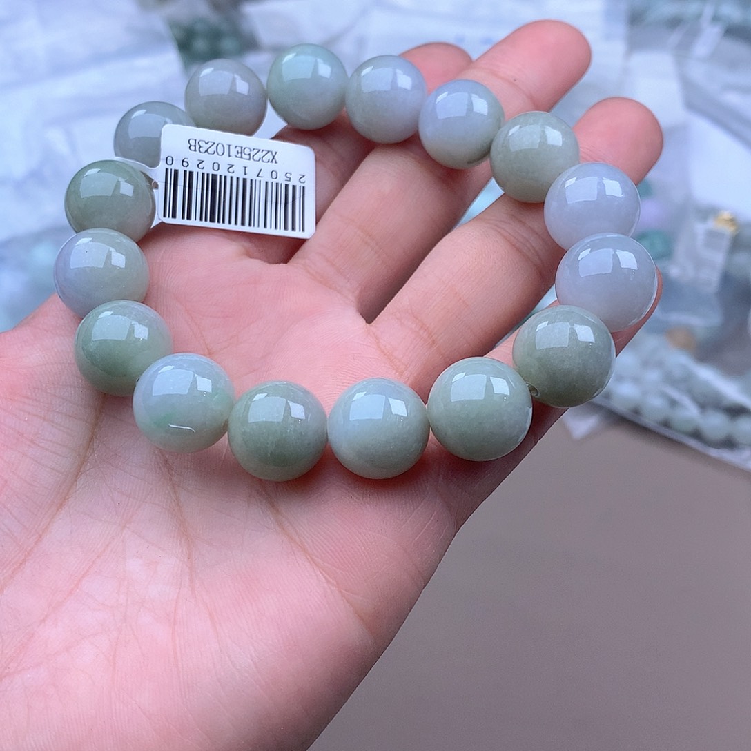 未镶嵌手串定制翡翠