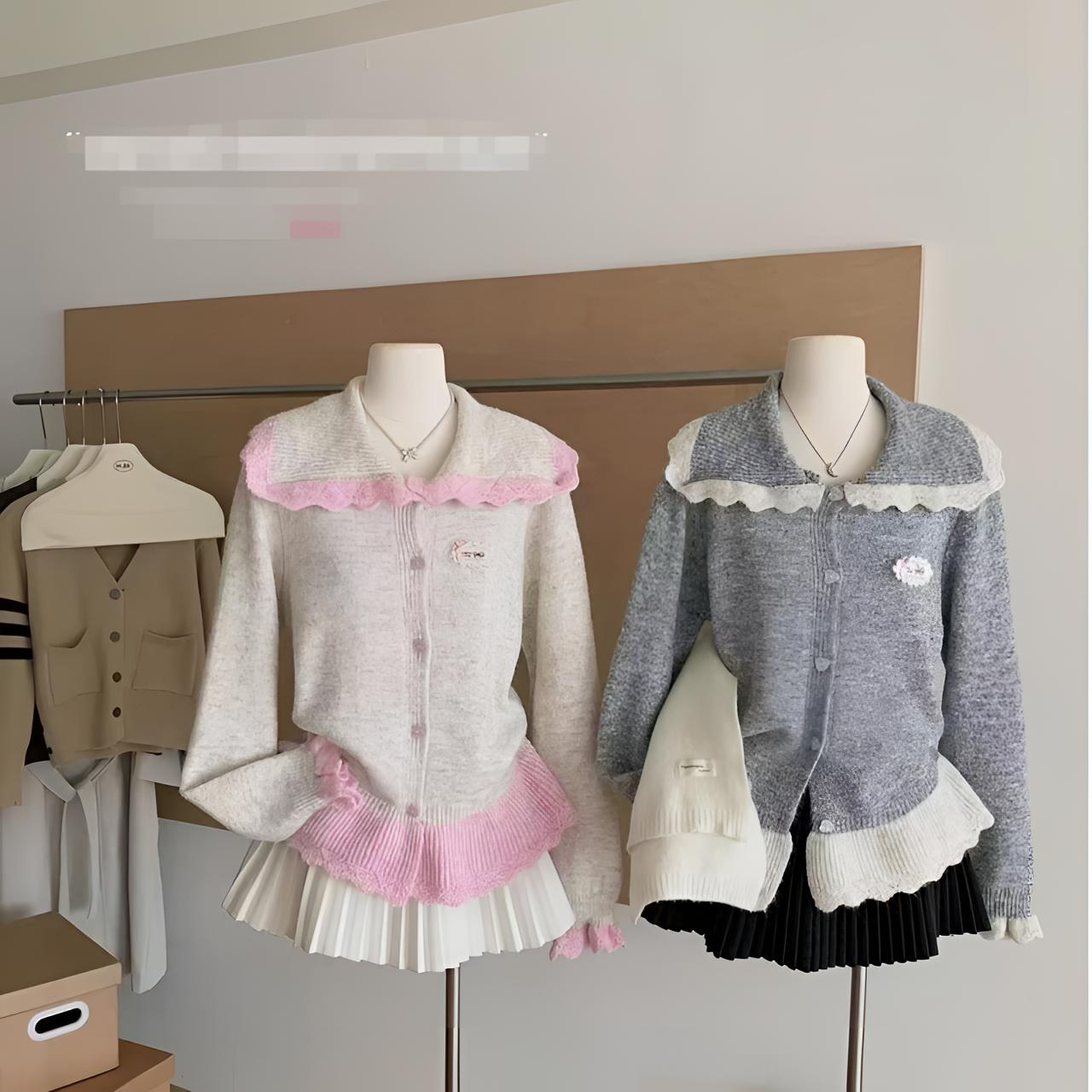 【1028 毛衣】毛衣针织加厚秋冬时尚百搭甜美