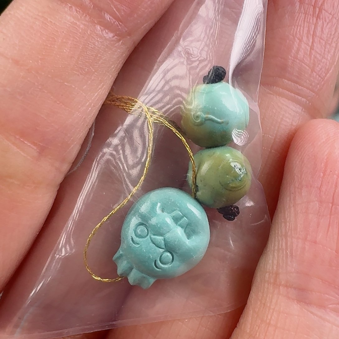 绿松石珠宝奇石未镶嵌