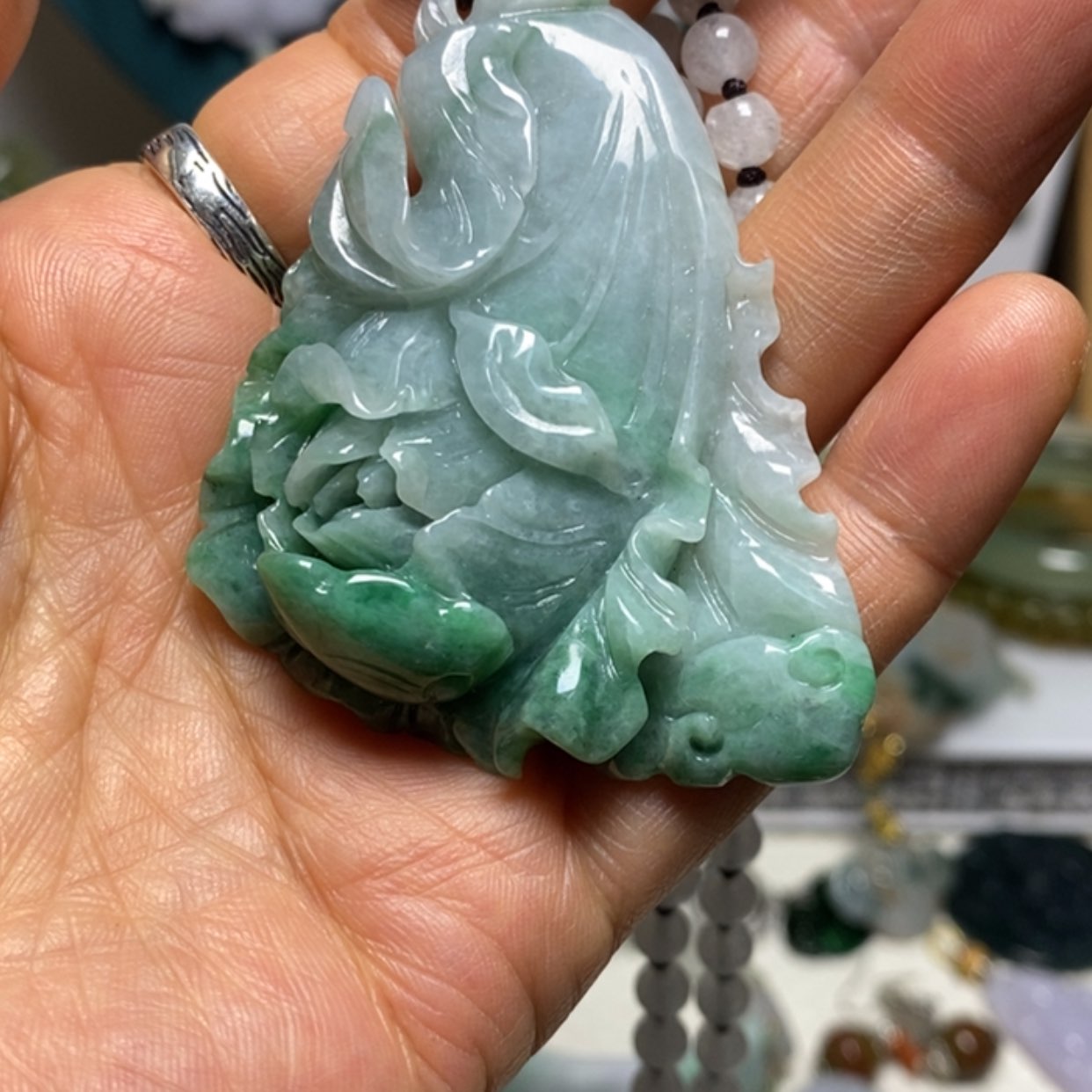 【闪购商品】翡翠吊坠(赠链)未镶嵌