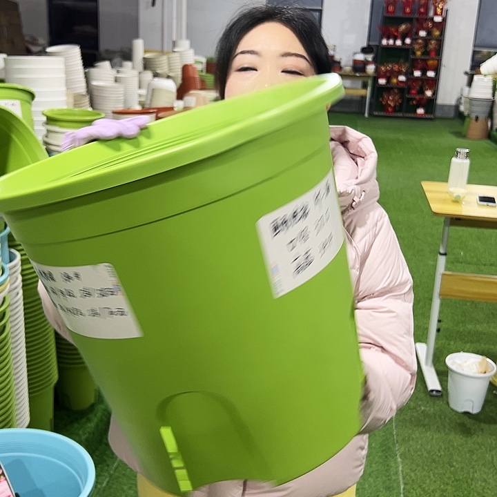 正品圆控口37.5高34果绿5只无托