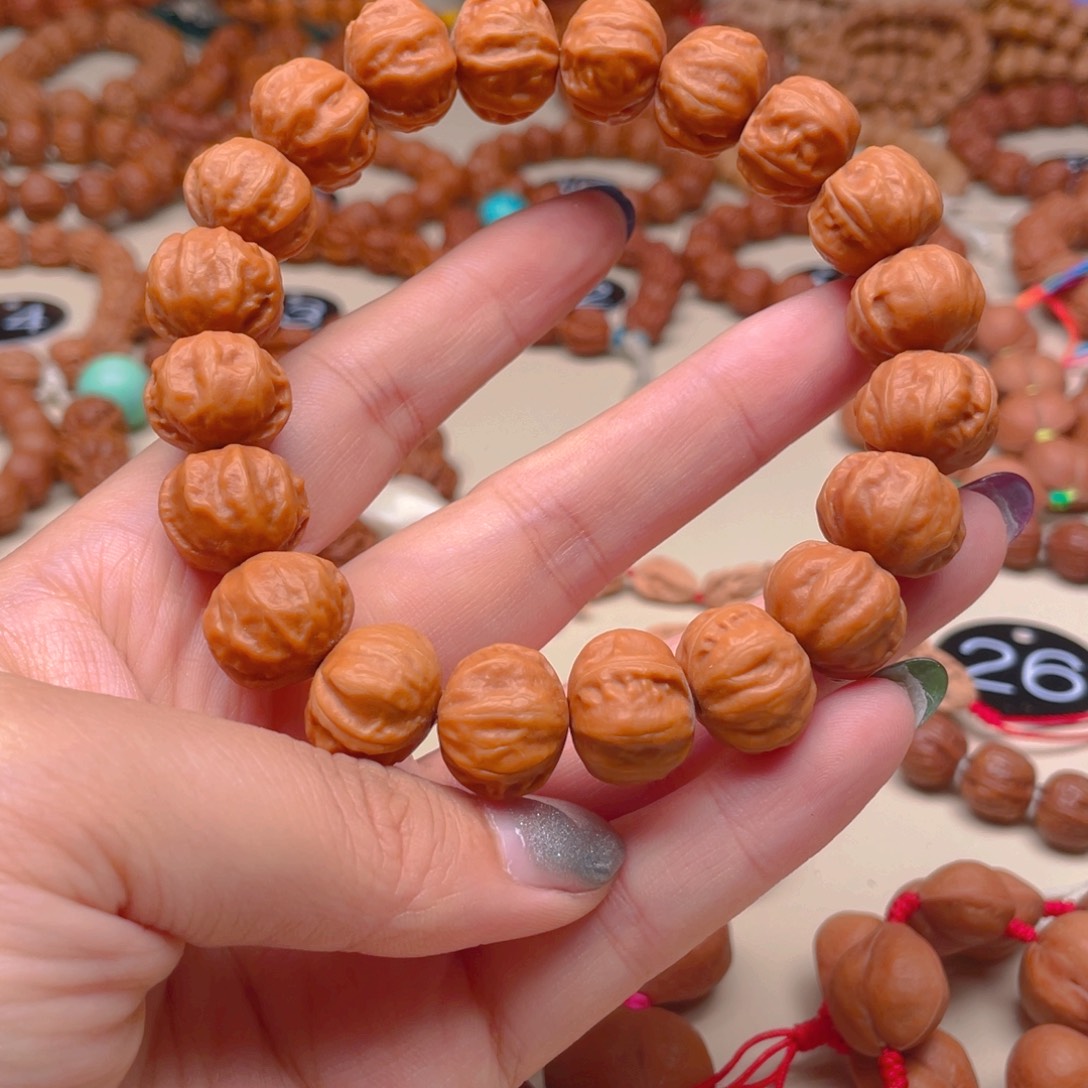 海***员文玩核桃吊坠赤龙