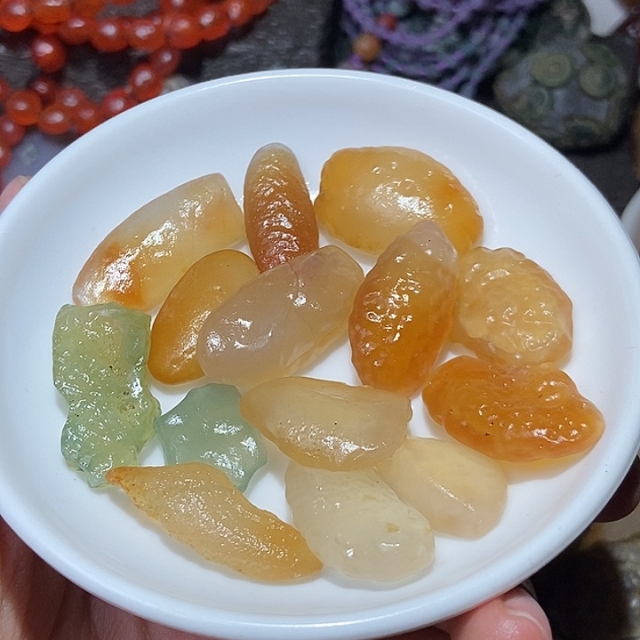 玛瑙/玉髓珠宝半成品未镶嵌⭕️