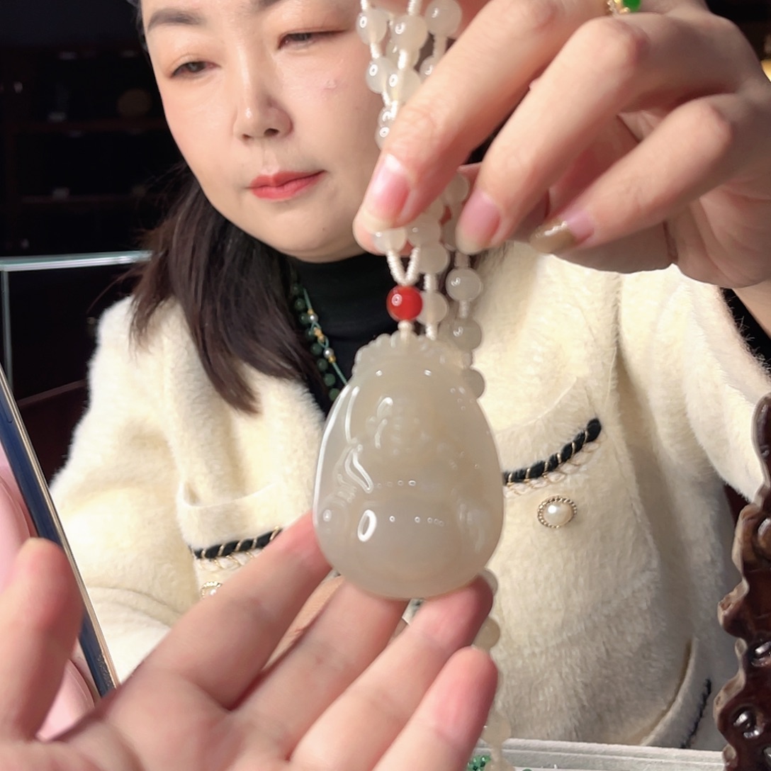 密玉（石英质玉）未镶嵌项链