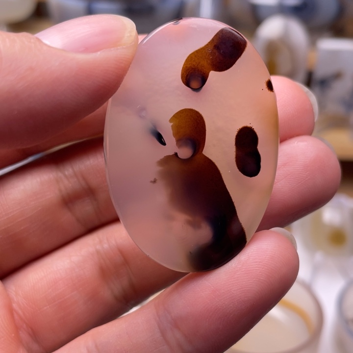 玛瑙/玉髓未镶嵌吊坠(不含链)