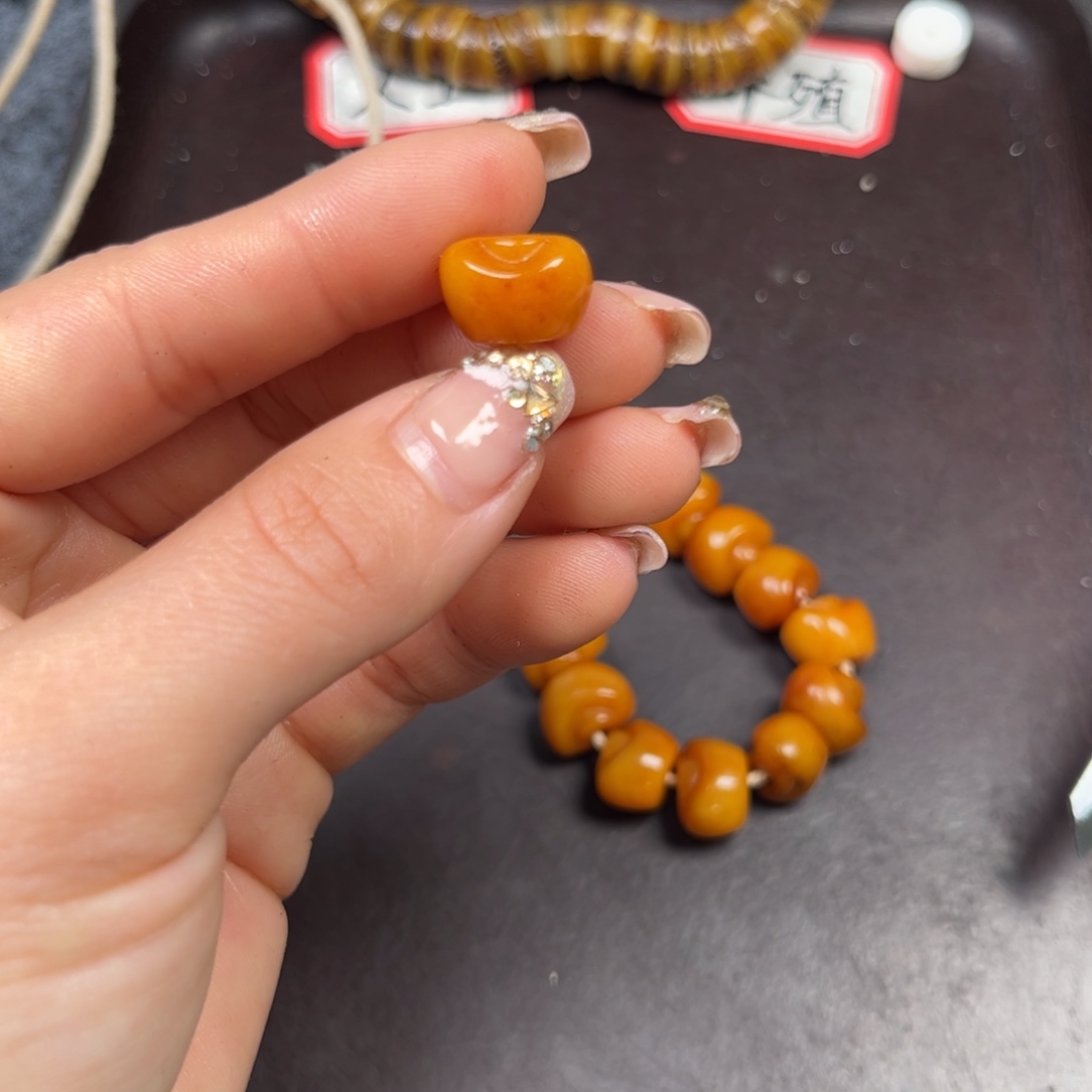 驼骨手串/手链编号43尺寸1.0