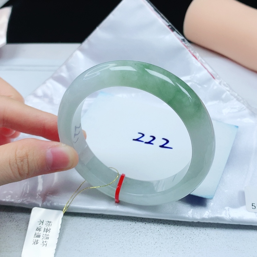 【闪购商品】翡翠手镯未镶嵌缅甸天然a货手镯55+