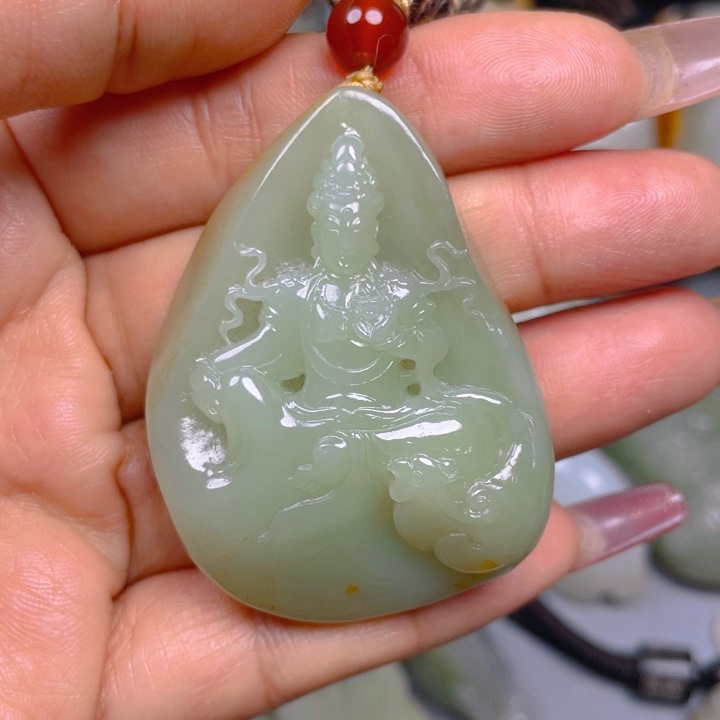 和田玉挂件未镶嵌