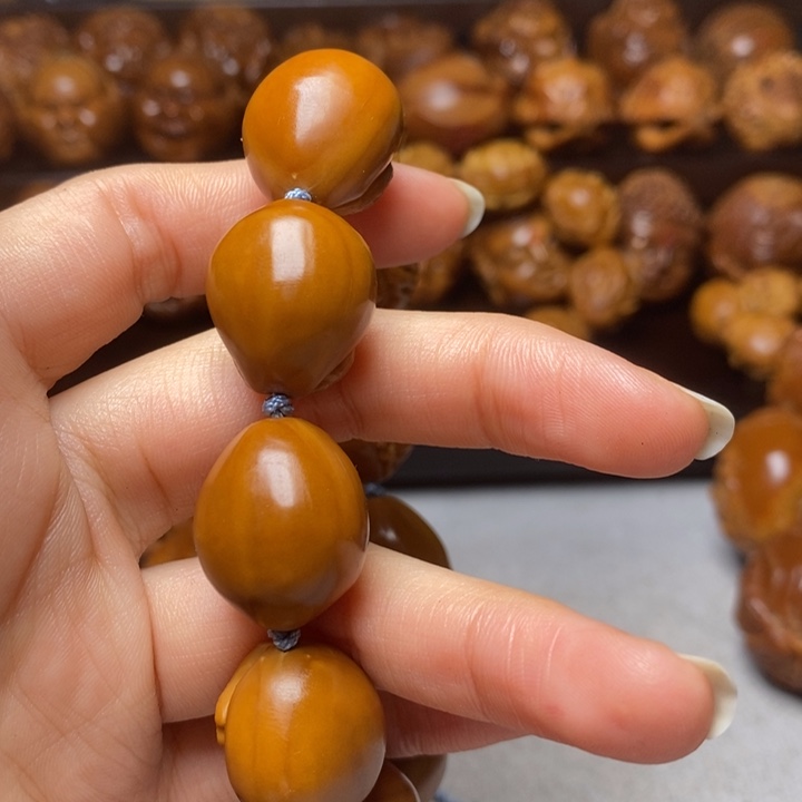 橄榄核手串/手链年***$橄榄核核雕