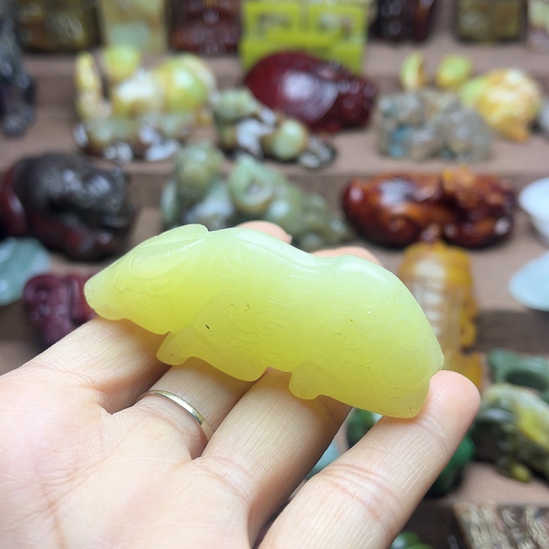 白玉菩提吊坠109。。