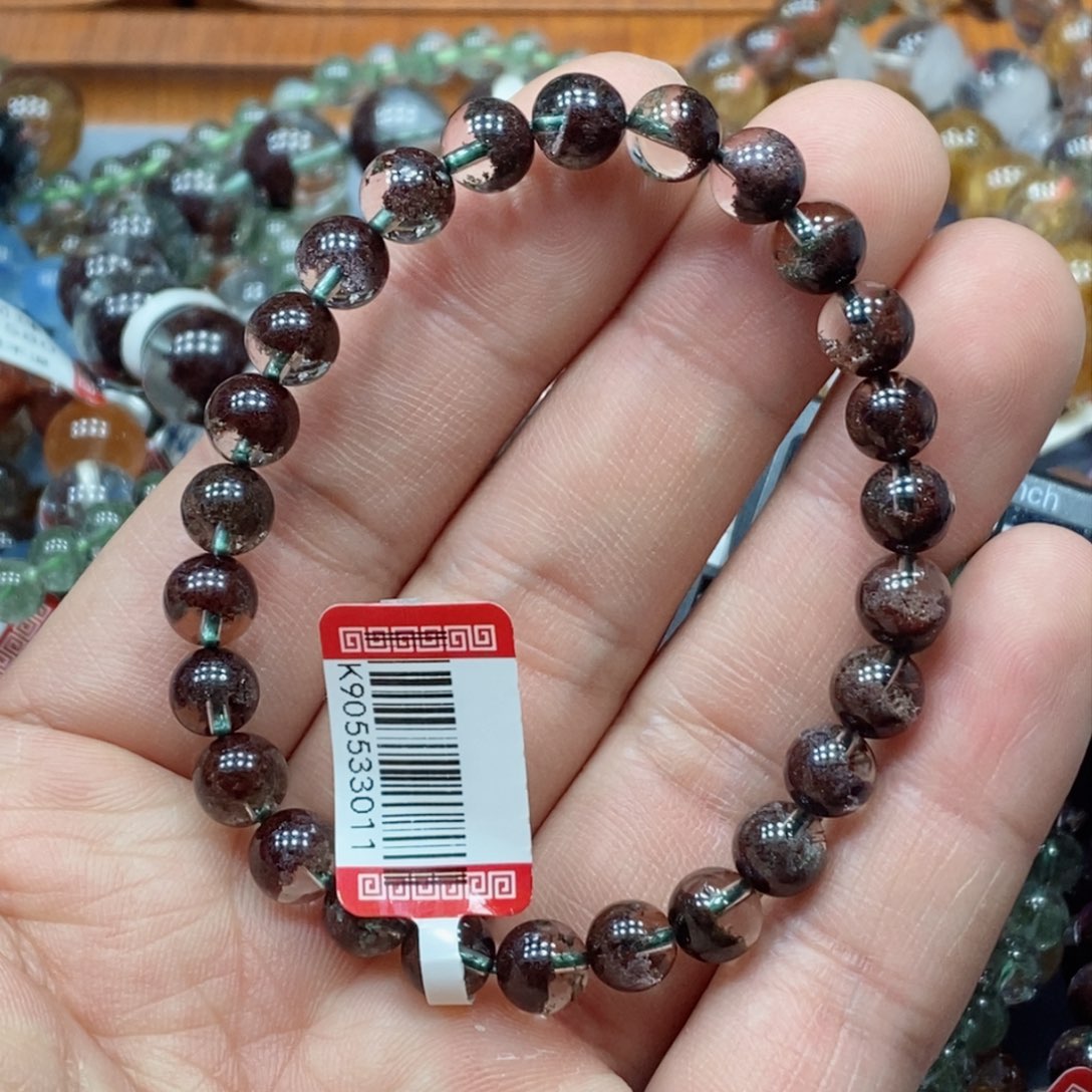 水晶手串未镶嵌天然