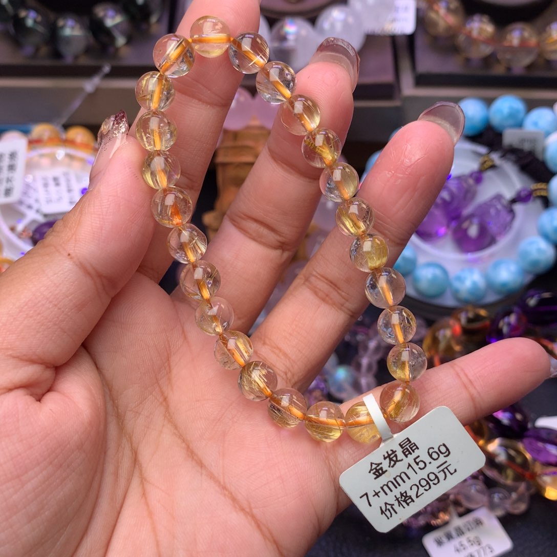 水晶手链未镶嵌手链